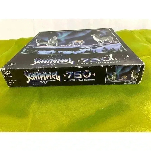 SEALED Playful World by Schimmel 750 Piece Jigsaw Puzzle Fully Interlocking 1996 - Picture 2 of 5